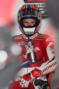 Jonathan Rea - Honda CBR1000RR - Honda World Super Royalty Free Stock Photo