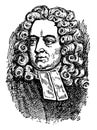 Jonathan Swift, vintage illustration Royalty Free Stock Photo