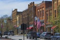 Coronavirus deserted sidewalks of historical Jonesborough, Tennessee