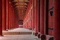 Jongmyo Shrine. Royalty Free Stock Photo