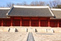Jongmyo Shrine in Seoul Royalty Free Stock Photo