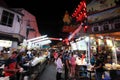 Jonker Street Malacca Night Market Royalty Free Stock Photo