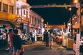 Jonker Street Night Market in Malacca, Malaysia Royalty Free Stock Photo