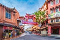 Jonker Street in old town Malacca, Melaca