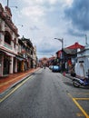 Jonker Walk in Chinatown - Melaka Malaysia Royalty Free Stock Photo