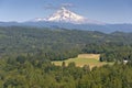 Jonsrud Viewpoint Sandy Oregon. Royalty Free Stock Photo