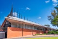 Joondalup, Western Australia - September 6, 2023: Chancellery building at Edith Cowan University by Francis-Jones Morehen Thorp Royalty Free Stock Photo