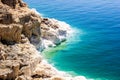 Jordan Dead Sea Salt Tourist Location Royalty Free Stock Photo