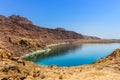 Jordan Dead Sea Salt Tourist Location Royalty Free Stock Photo