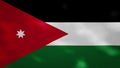 Jordan dense flag fabric wavers, background loop