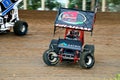 Jordan Graham Outlaw Sprint Car Royalty Free Stock Photo