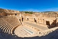 Jordan. The greco roman city of Gerasa Jerash. The theatre