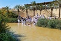 Jordan. Jordan river. Baptism site. The place where Jesus was baptized