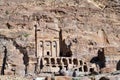 Jordan, Middle East, Ancient Petra Royalty Free Stock Photo