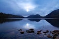 Jordan Pond Royalty Free Stock Photo