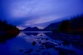 Jordan Pond in Acadia National Park Royalty Free Stock Photo