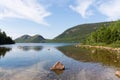 Jordan Pond and the Bubbles Royalty Free Stock Photo