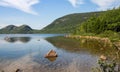 Jordan Pond Shoreline Royalty Free Stock Photo