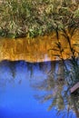 Jordan River Abstract Near Bethany Betharaba Where John baptized Jesus Jordan