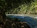 Jordan River Baptism area Holy land Israel Royalty Free Stock Photo