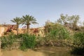 Jordan River divides the borders between Israel and Jordan