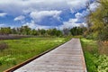 Jordan River Parkway Trail, Redwood Trailhead bordering the Legacy Parkway Trail, panorama views with surrounding trees and silt f