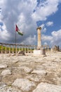 Jordan\'s Roman Amphitheater, Jerash, Jordan. Royalty Free Stock Photo