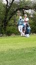 Jordan Spieth waiting to tee-off at Texas Open