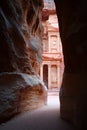 Jordan: Tomb in Petra Royalty Free Stock Photo