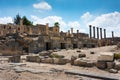 Jordan the Umm Qais Roman ruin