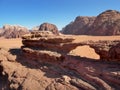 Jordan - Wadi Rum desert Royalty Free Stock Photo