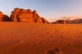 Jordan, Wadi Rum tour, waiting for sunset