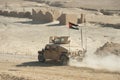 Jordanian Army HMMWV Royalty Free Stock Photo