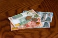 Jordanian dinar banknotes and coins