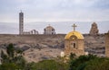 Jordanian side of Qasr el Yahud on the Jordan River the place where Jesus was baptized