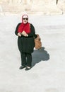 Jordanian woman singing Royalty Free Stock Photo