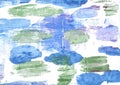 Jordy blue abstract watercolor background Royalty Free Stock Photo