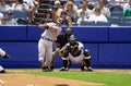 Jorge Posada and Mike Piazza Royalty Free Stock Photo