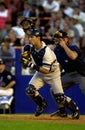 Jorge Posada of the New York Yankees. Royalty Free Stock Photo