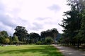 Jose Antonio Pernas Peon Park in the city of Viveiro, Lugo, Galicia. Spain. Europe. September 30, 2019