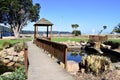 Jose Antonio Pernas Peon Park in Viveiro, Lugo, Galicia. Spain. Europe. September 21, 2019