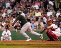 Jose Guillen, Oakland Athletics shortstop. Royalty Free Stock Photo