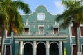 Jose Julian Acosta School in Old San Juan, Puerto Rico Royalty Free Stock Photo