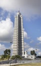 Jose Marti memorial on Revolution Square in Havana. Cuba