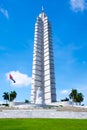 The Jose Marti monument at the Revolution Square in Havana Royalty Free Stock Photo