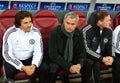 Jose Mourinho of Chelsea goal celebration