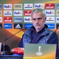 Jose Mourinho, coach of Manchester United at the pre-match press conference. Match between the FC Rostov and Manchester