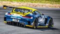 Josef Kluber driving a Mercedes AMG GT3 Royalty Free Stock Photo
