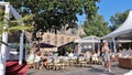 Restaurant at the Nordic Museum in Stockholm Royalty Free Stock Photo