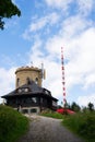 Josefs lookout tower at Mount Klet, Blansky forest, Czech Republic